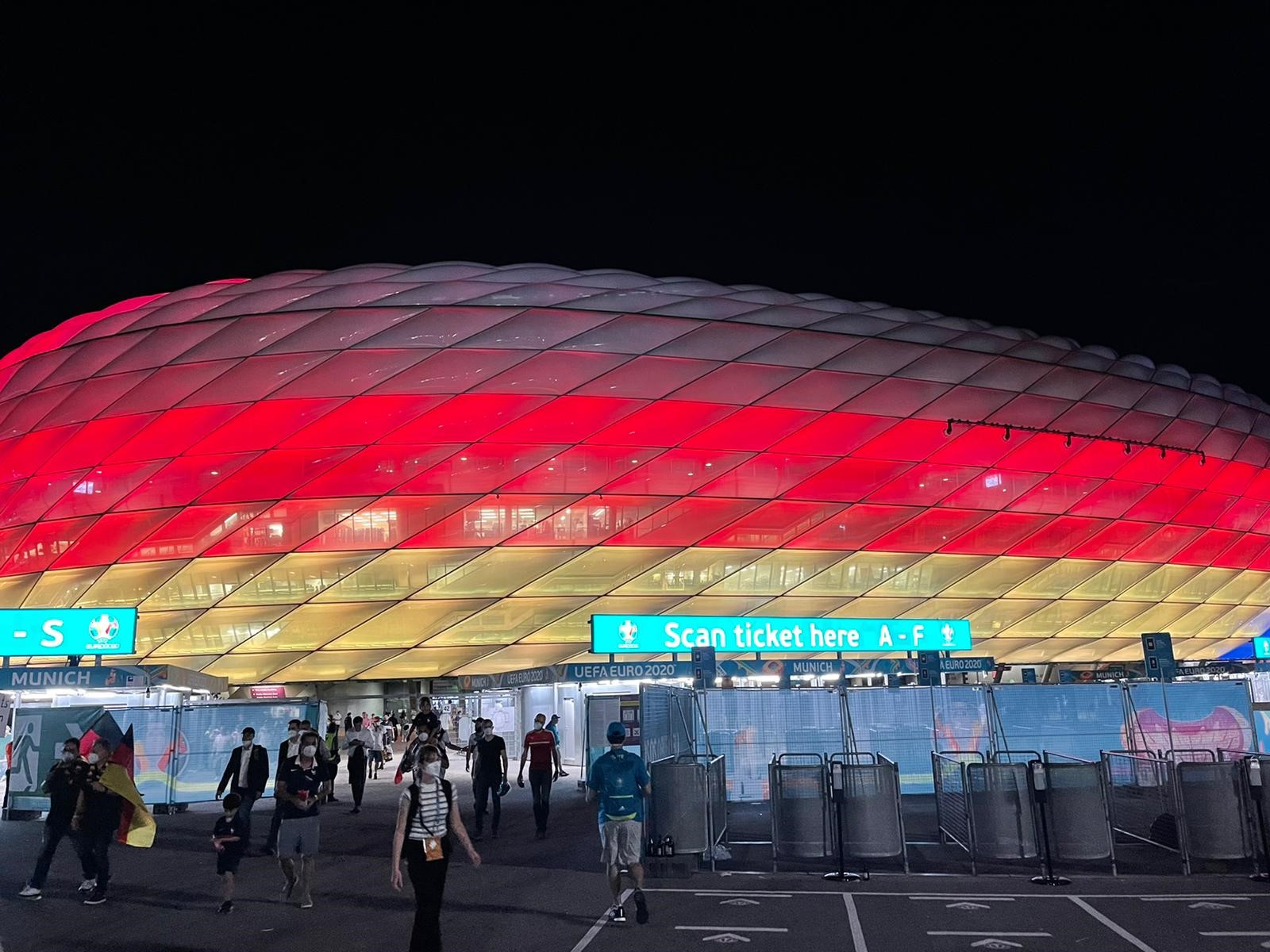 Un petit tour à Munich pour l&rsquo;Euro de football…